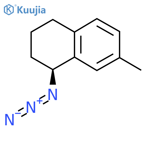 (1S)-1-Azido-7-methyl-1,2,3,4-tetrahydronaphthalene structure