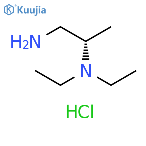 1,2-Propanediamine, N2,N2-diethyl-, hydrochloride (1:2), (2S)- structure