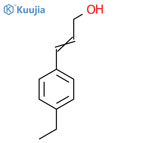 3-(4-Ethylphenyl)prop-2-en-1-ol structure