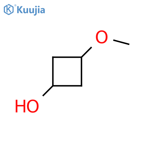 cis-3-methoxycyclobutan-1-ol structure