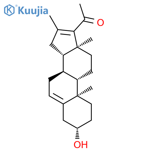 16-Methyl-16-dehydropregnenolone structure