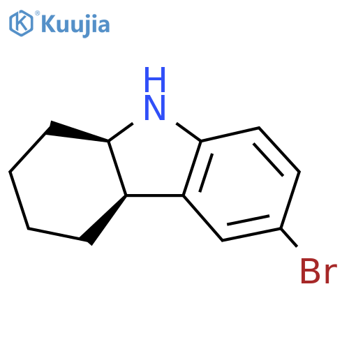 rac-(4aR,9aR)-6-bromo-2,3,4,4a,9,9a-hexahydro-1H-carbazole structure