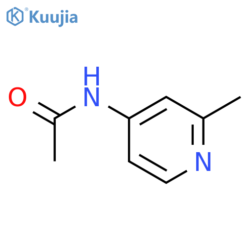 N-(2-Methylpyridin-4-yl)acetamide structure