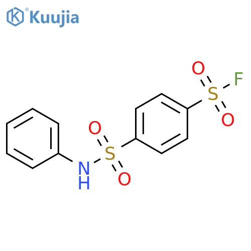 4-[(Phenylamino)sulfonyl]benzenesulfonyl fluoride structure