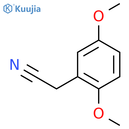 2,5-Dimethoxyphenylacetonitrile structure