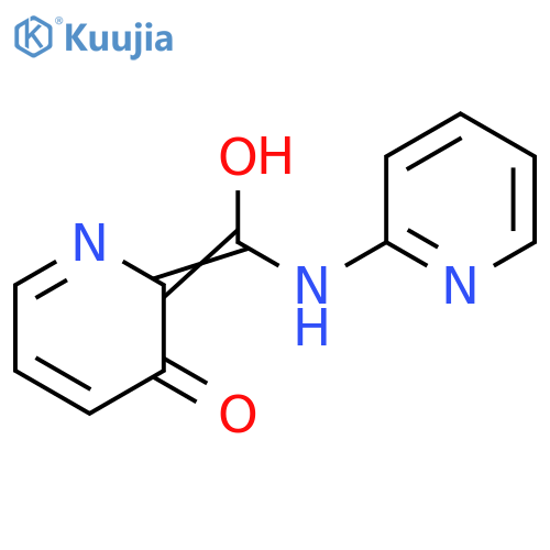 3(2H)-Pyridinone, 2-[hydroxy(2-pyridinylamino)methylene]- structure