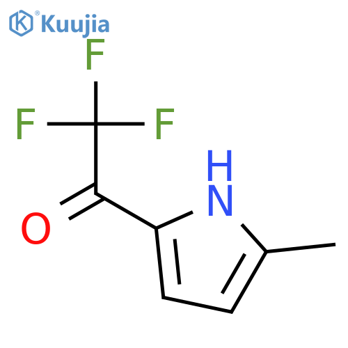 Ethanone,2,2,2-trifluoro-1-(5-methyl-1H-pyrrol-2-yl)- structure