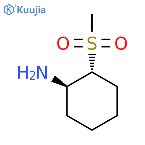 (1R,2R)-2-Methanesulfonylcyclohexan-1-amine structure