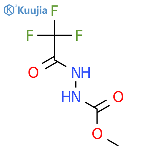Hydrazinecarboxylic acid, 2-(trifluoroacetyl)-, methyl ester (9CI) structure