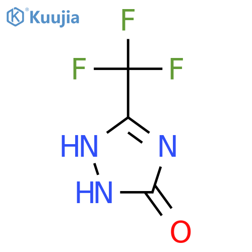 3H-1,2,4-Triazol-3-one, 1,2-dihydro-5-(trifluoromethyl)- structure