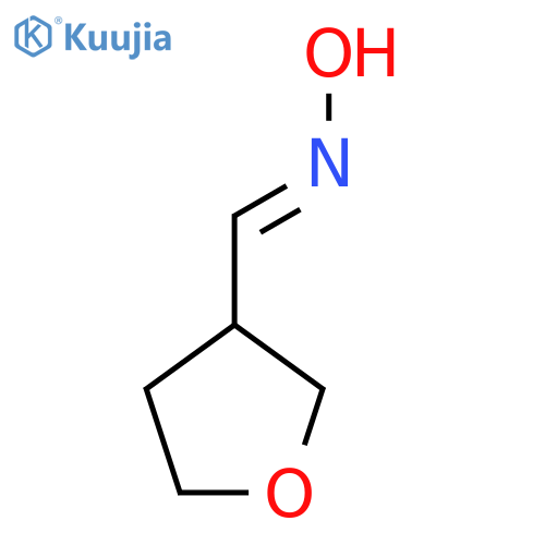 (3E)-tetrahydrofuran-3-carbaldehyde oxime structure