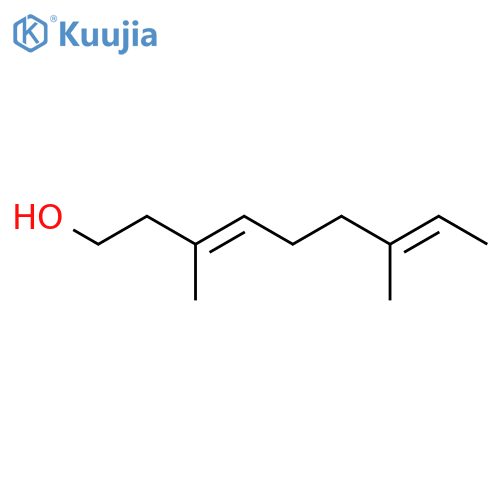 3,7-Nonadien-1-ol, 3,7-dimethyl-, (E,E)- structure