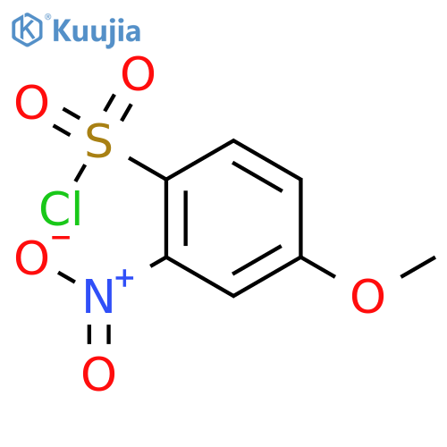 4-Methoxy-2-nitrobenzenesulfonyl Chloride structure