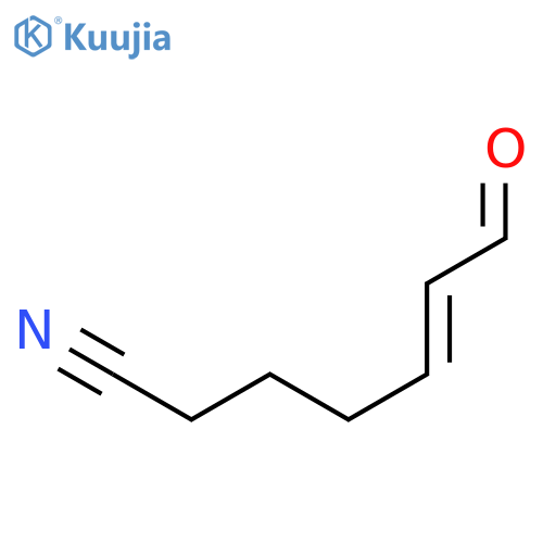 5-Heptenenitrile, 7-oxo-, (5E)- structure