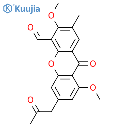 Pulmonarxanthone B structure