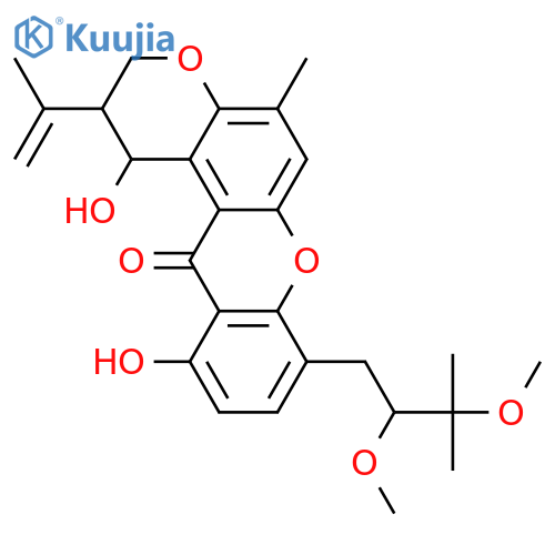 Tajixanthone hydrate; 2',3'-Di-Me ether structure