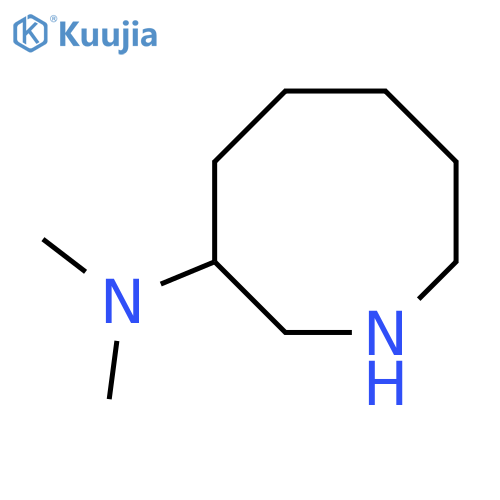 N,N-dimethylazocan-3-amine structure