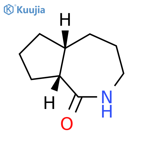 Cyclopent[c]azepin-1(2H)-one,octahydro-, cis- (9CI) structure