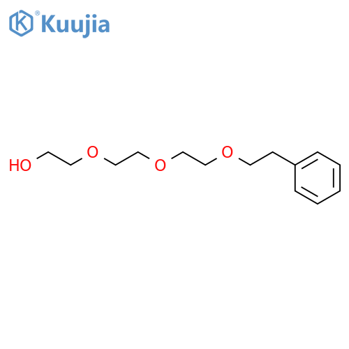 Ethanol, 2-[2-[2-(2-phenylethoxy)ethoxy]ethoxy]- structure