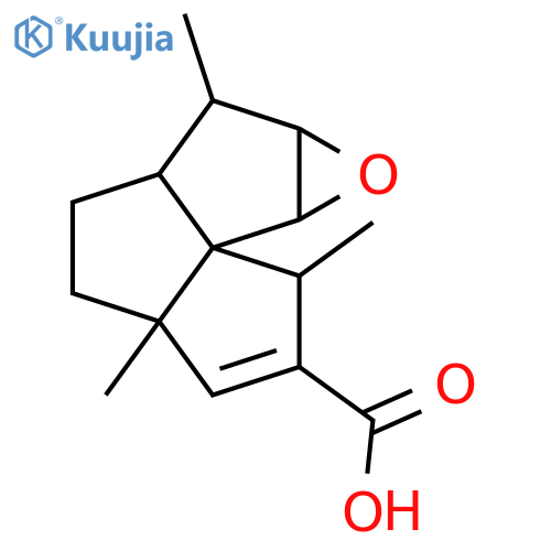 10,11-Epoxy-5-silphiperfolen-13-oic acid; (ent-10β,11β)-form structure