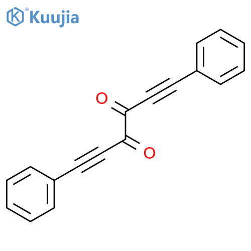 1,5-Hexadiyne-3,4-dione, 1,6-diphenyl- structure
