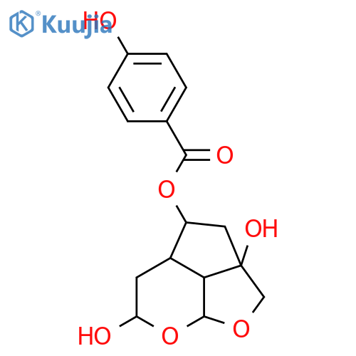 Rehmaglutin A; 7-Deoxy, 3α-hydroxy, 6-O-(4-hydroxybenzoyl) structure