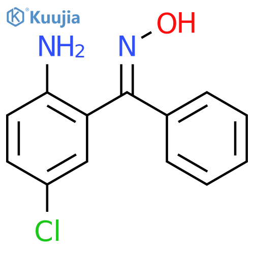 2-Amino-5-chlorobenzophenone Oxime (E/Z mixture) structure