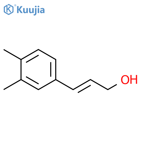 2-Propen-1-ol, 3-(3,4-dimethylphenyl)-, (2E)- structure