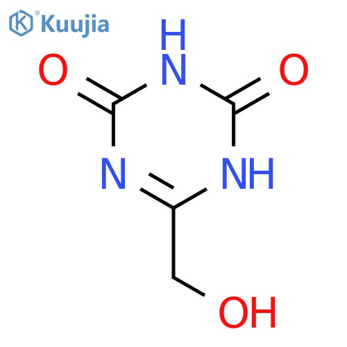 1,3,5-Triazine-2,4(1H,3H)-dione, 6-(hydroxymethyl)- (9CI) structure