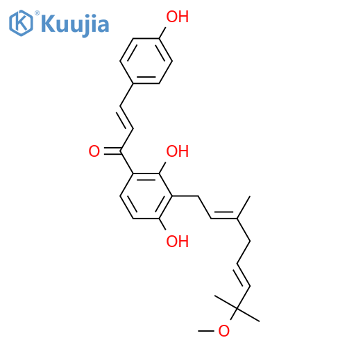 Xanthoangelol; Δ5''-Isomer(E-), 7''-methoxy structure