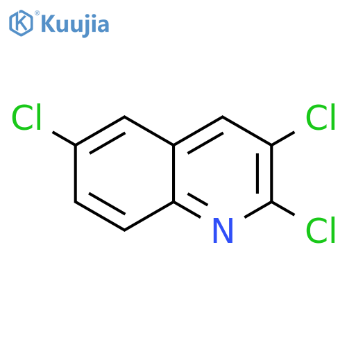 Quinoline, 2,3,6-trichloro- structure