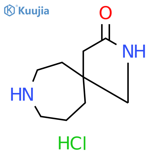 2,8-Diazaspiro[4.6]undecan-3-one, hydrochloride (1:1) structure