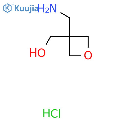 [3-(aminomethyl)oxetan-3-yl]methanol;hydrochloride structure
