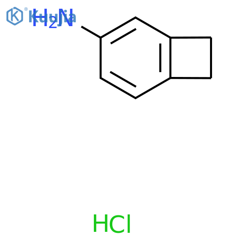 4-Amino-benzocyclobutane Hydrochloride structure
