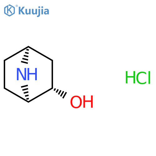 exo-7-azabicyclo[2.2.1]heptan-2-ol;hydrochloride structure