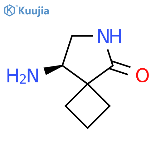 (8R)-8-amino-6-azaspiro[3.4]octan-5-one structure