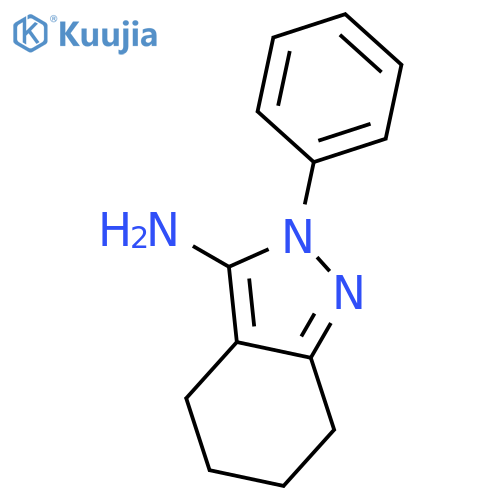 2-Phenyl-4,5,6,7-tetrahydro-2H-indazol-3-amine structure