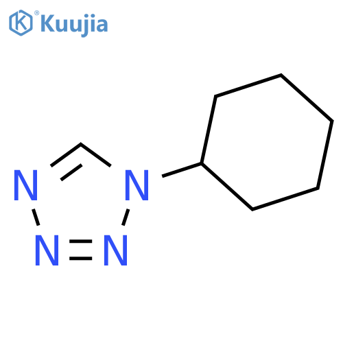 1H-Tetrazole, 1-cyclohexyl- structure