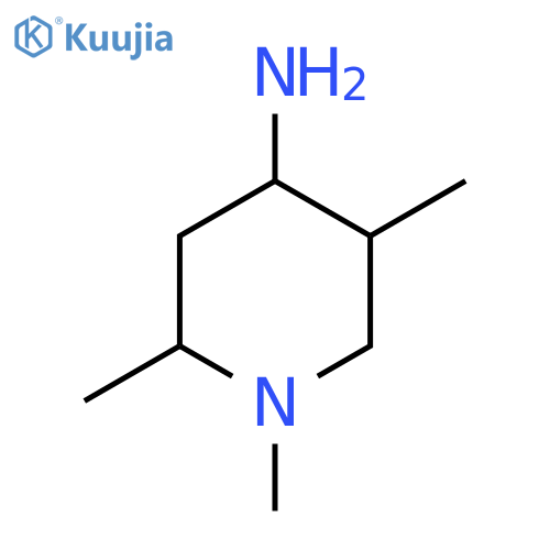 1,2,5-Trimethylpiperidin-4-amine structure