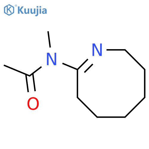 Acetamide,N-(3,4,5,6,7,8-hexahydro-2-azocinyl)-N-methyl- structure