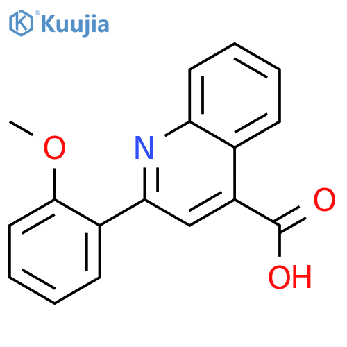 2-(2-Methoxyphenyl)quinoline-4-carboxylic Acid structure
