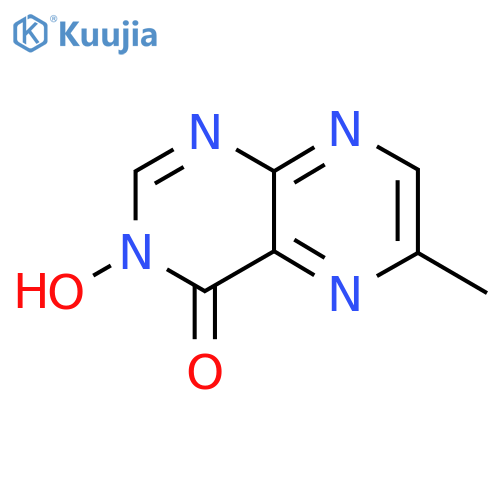 3-Hydroxy-6-methyl-4(3H)-pteridinone structure