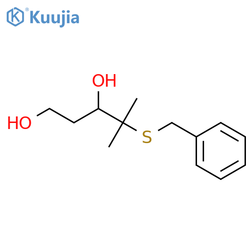 1,3-Pentanediol, 4-methyl-4-[(phenylmethyl)thio]- structure