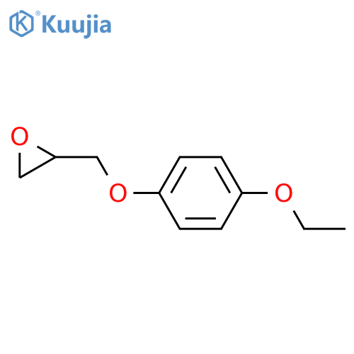 2-(4-ethoxyphenoxymethyl)oxirane structure