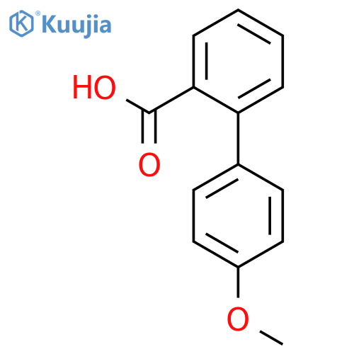 2-Biphenyl-(4'-methoxy)carboxylic Acid structure