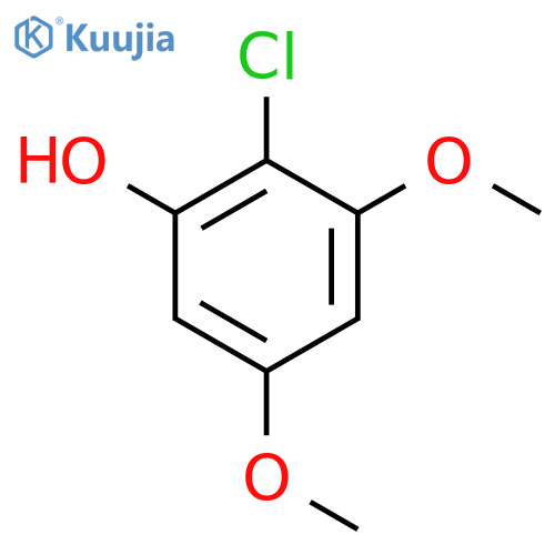 2-Chloro-3,5-dimethoxyphenol structure
