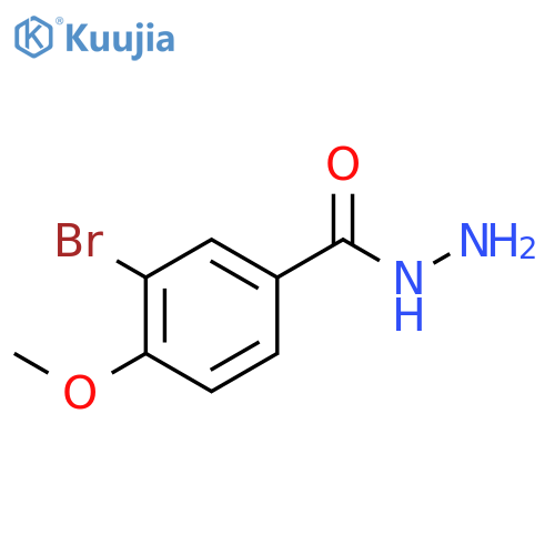3-Bromo-4-methoxybenzohydrazide structure