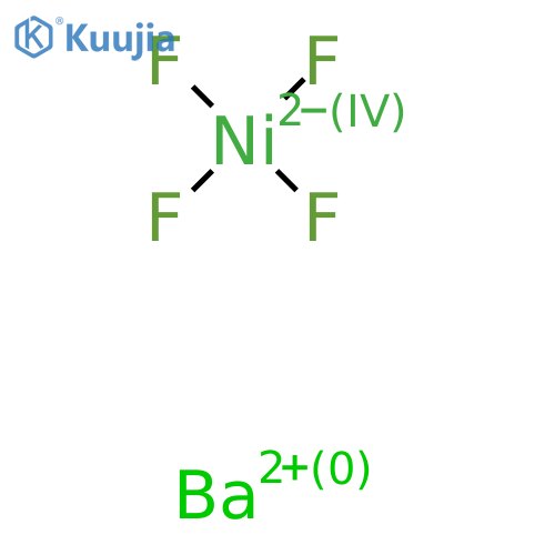Barium(2+);tetrafluoronickel(2-) structure