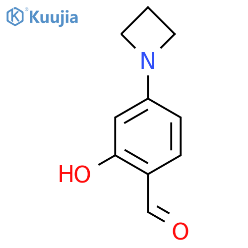 4-(Azetidin-1-yl)-2-hydroxybenzaldehyde structure