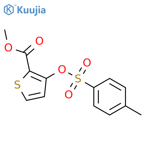 Methyl 3-{(4-Methylphenyl)sulfonyloxy}-2-thiophenecarboxylate structure
